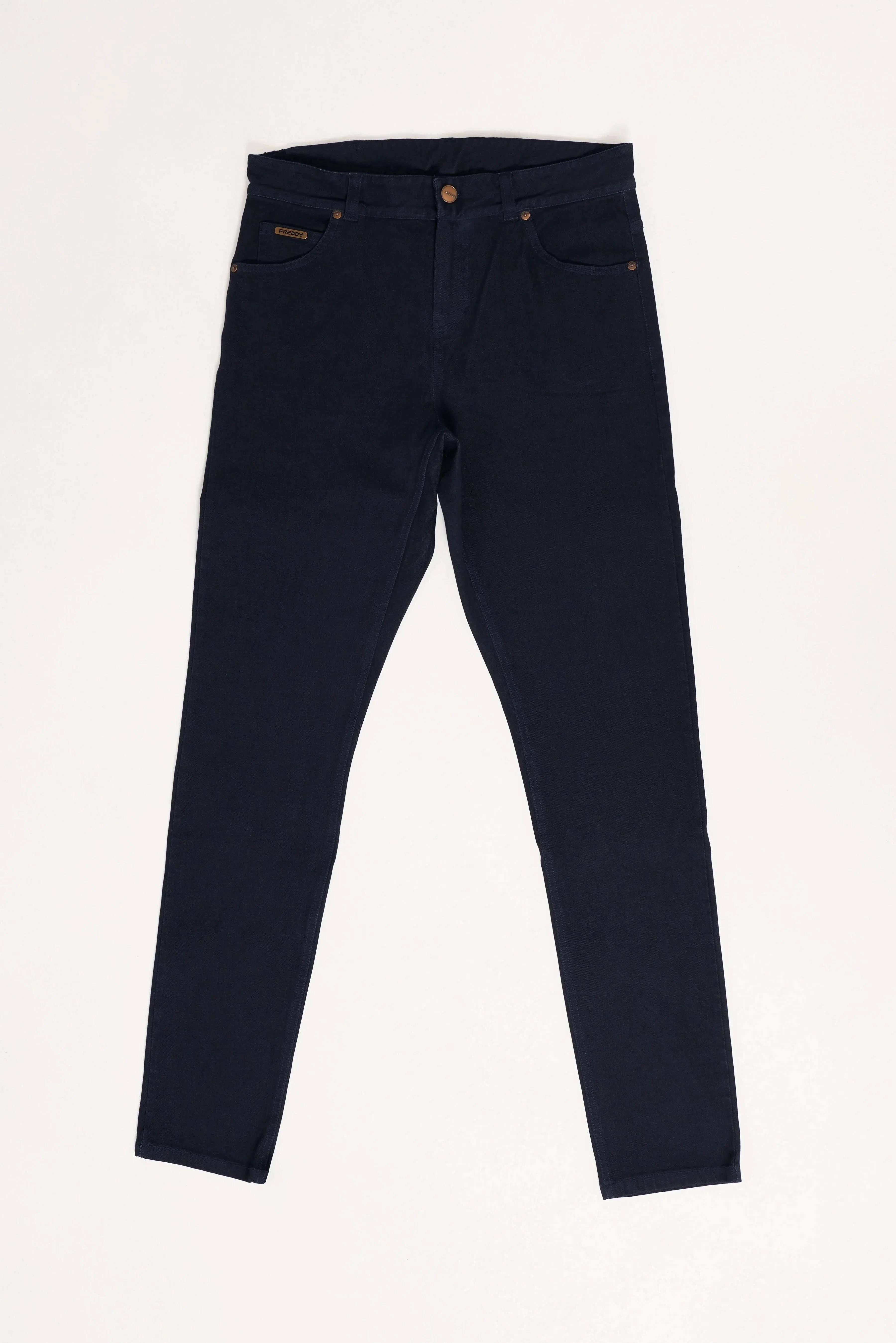 Freddy Men’s Jeans - Deep Navy with Navy Stitching - Image 9