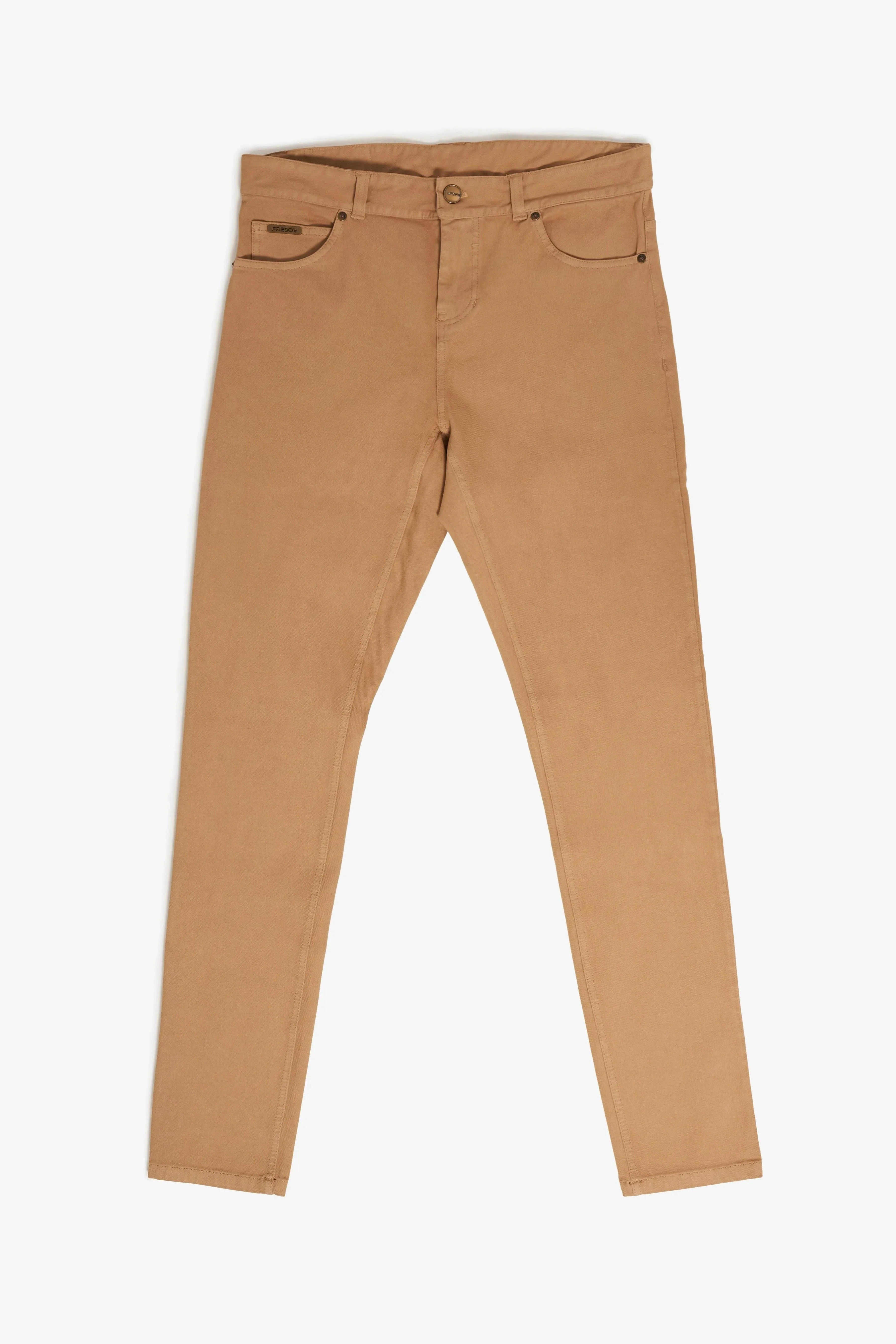 Freddy Men’s Jeans - Desert Tan with Tan Stitching - Image 10