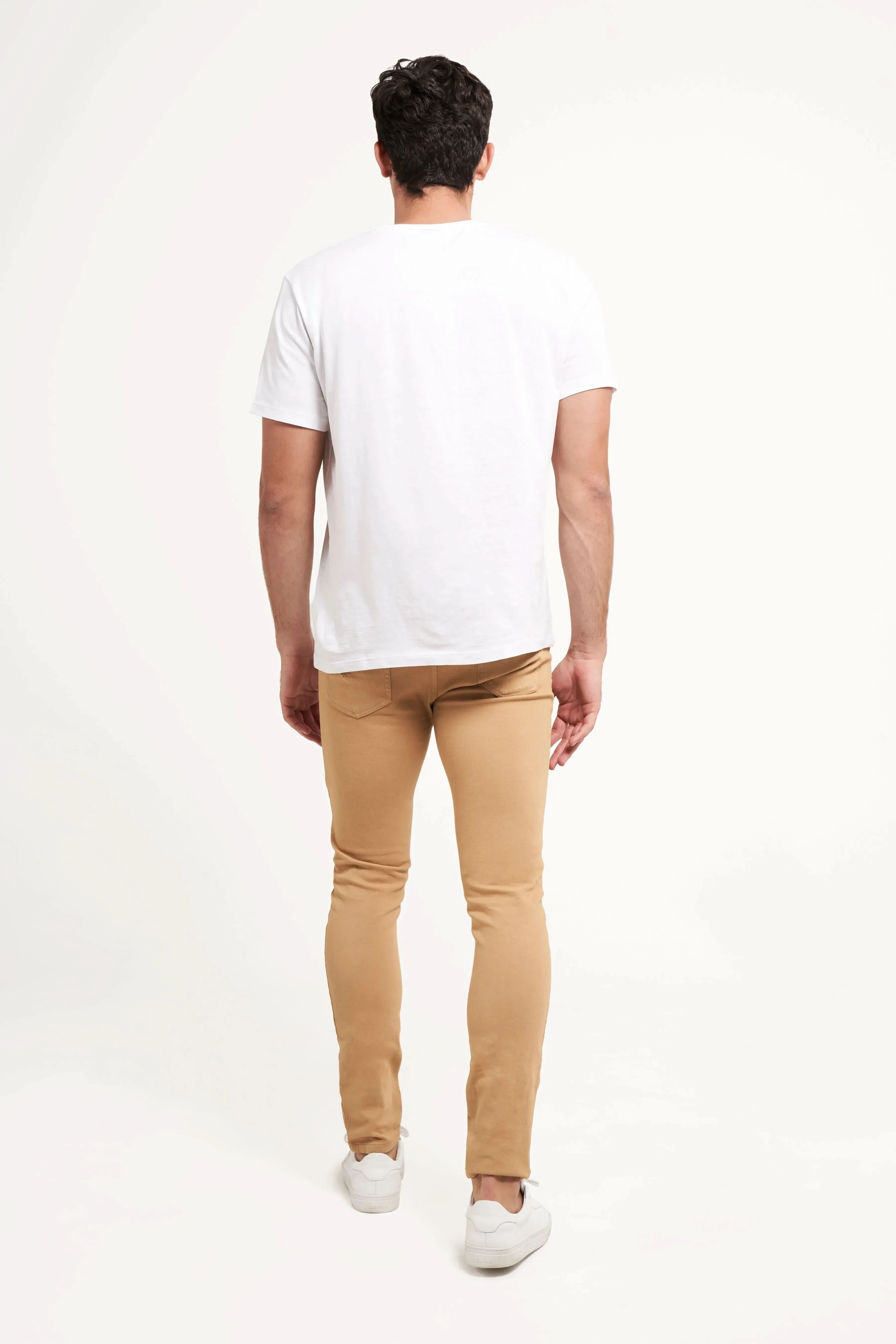 Freddy Men’s Jeans - Desert Tan with Tan Stitching - Image 4