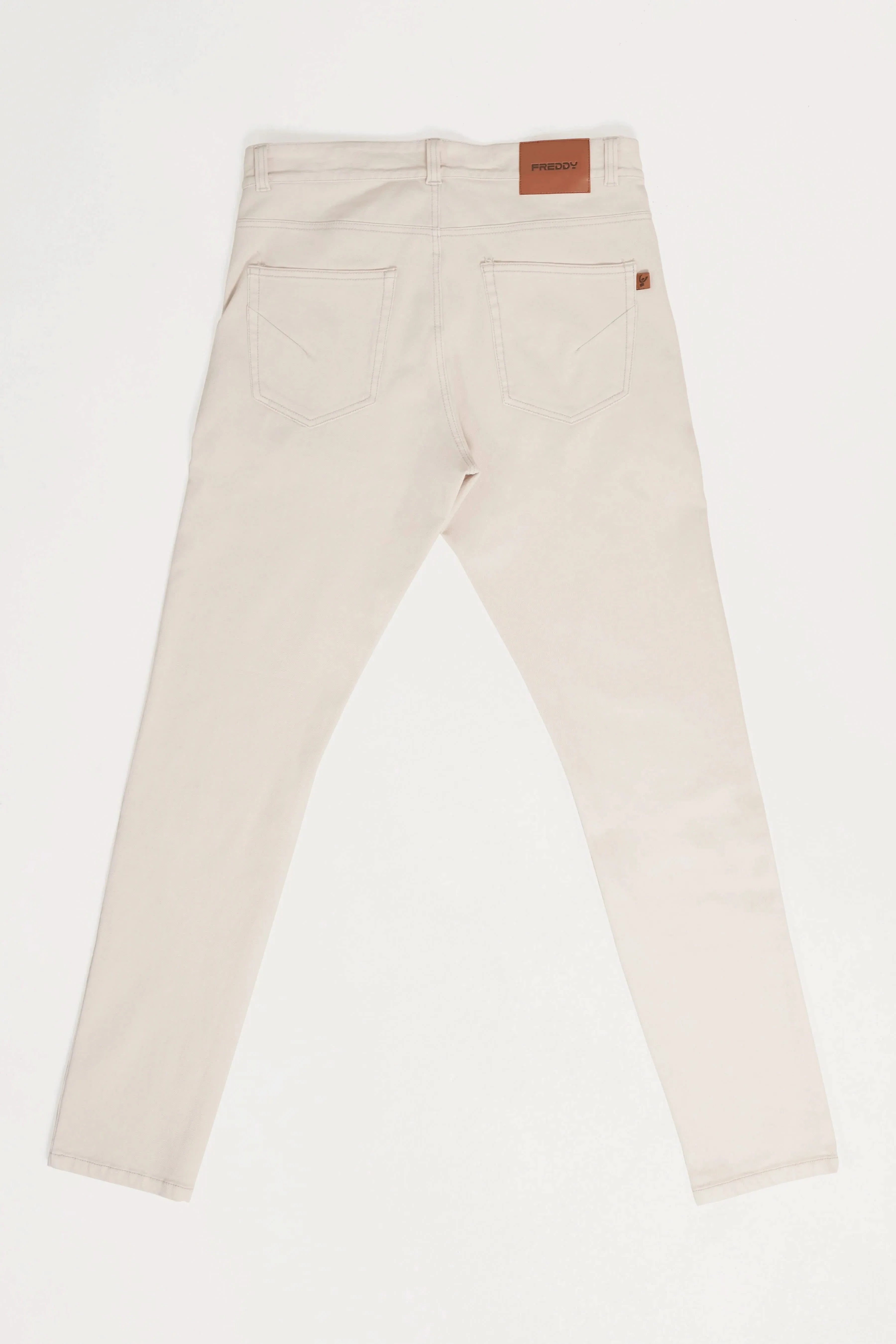 Freddy Men’s Jeans - Sandstone with Beige Stitching - Image 10