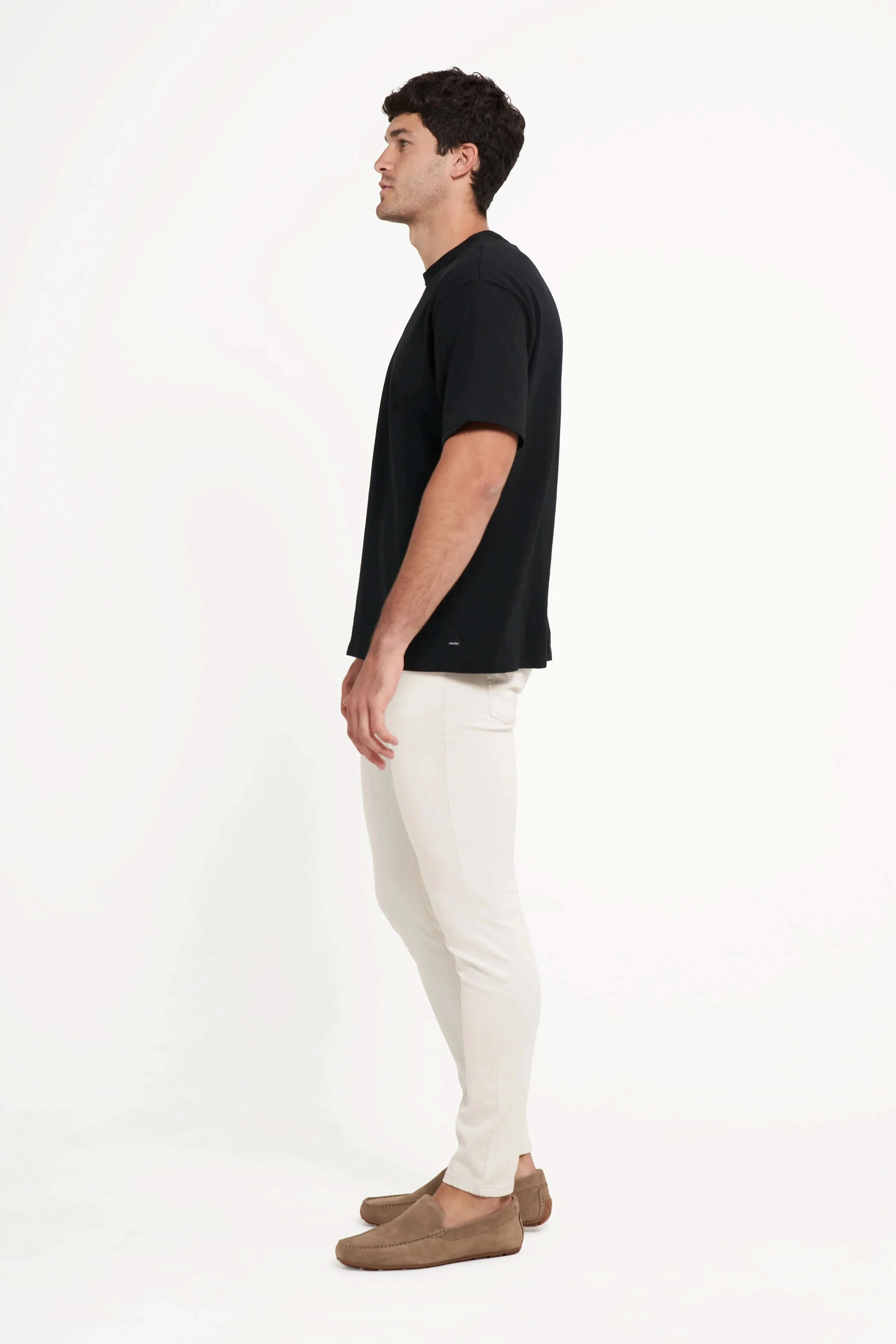 Freddy Men’s Jeans - Sandstone with Beige Stitching - Image 3