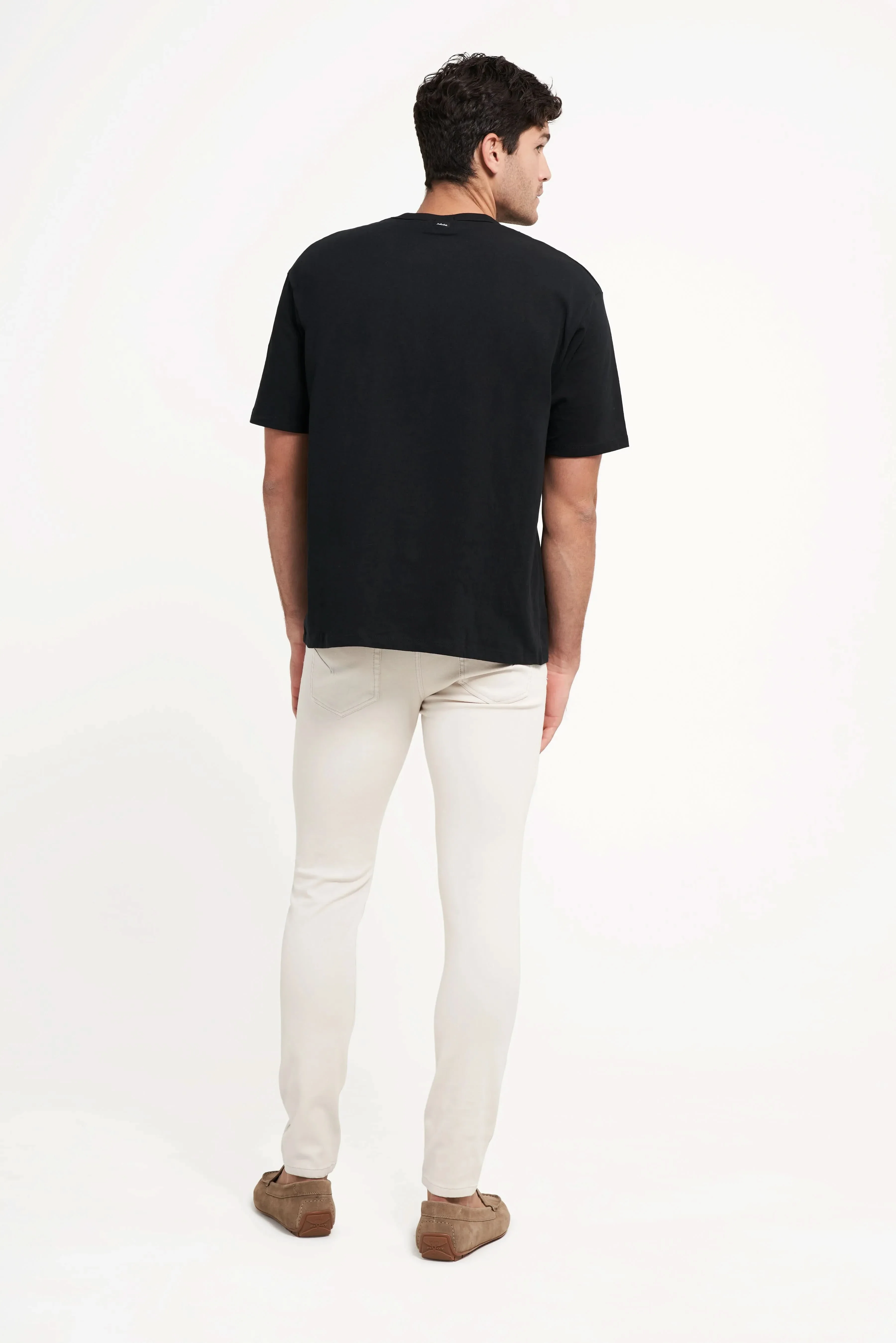 Freddy Men’s Jeans - Sandstone with Beige Stitching - Image 4