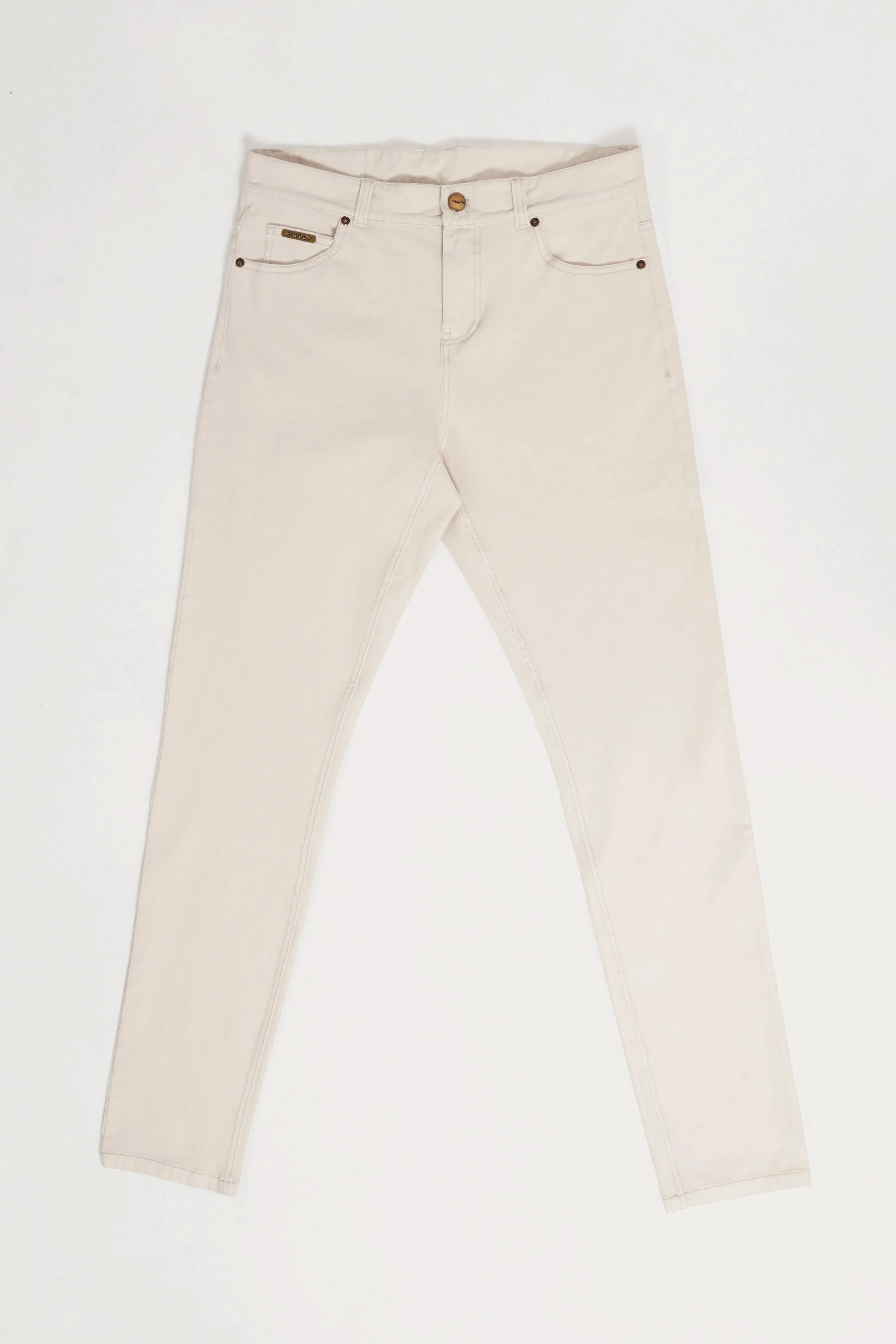 Freddy Men’s Jeans - Sandstone with Beige Stitching - Image 9