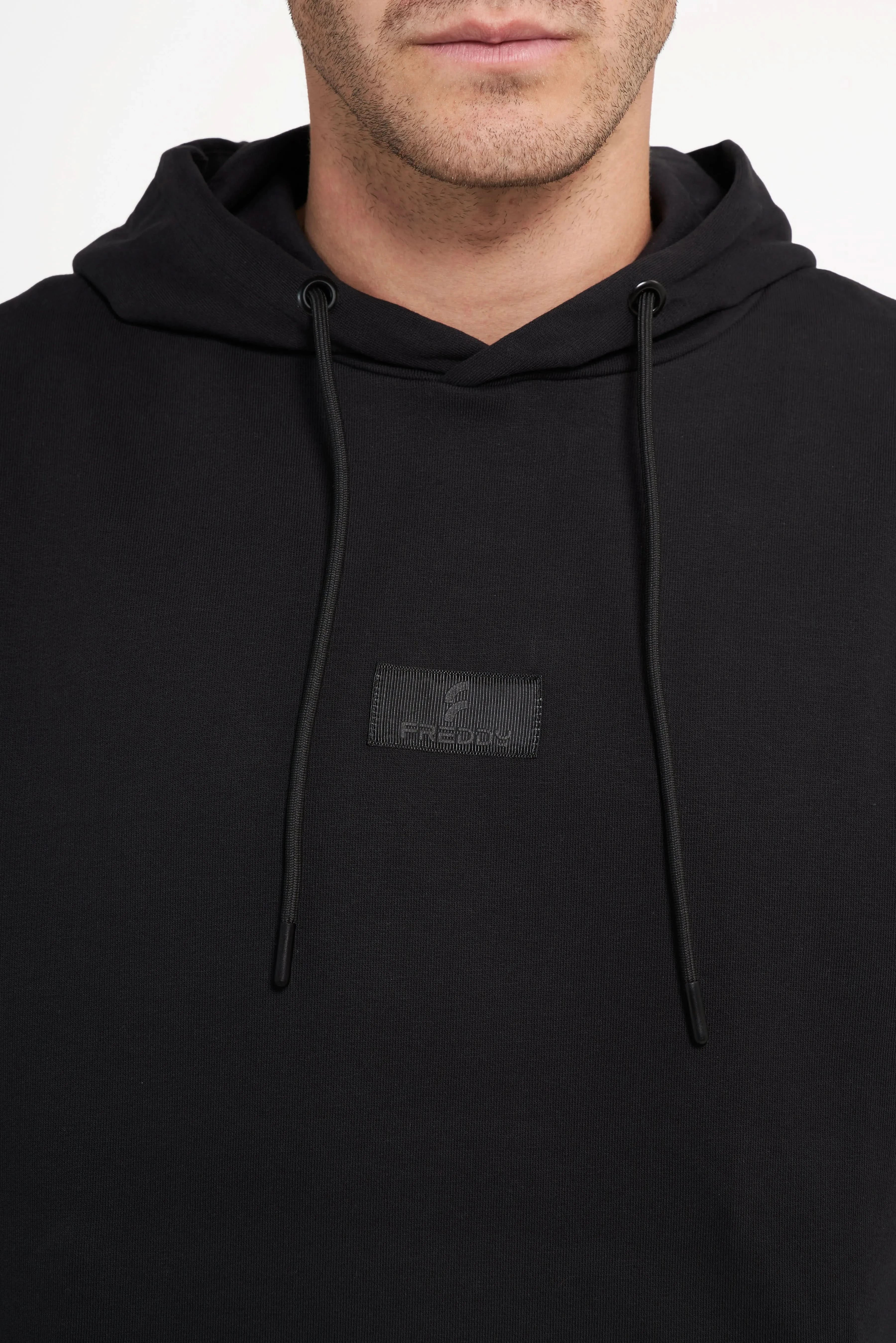 Mens Hoodie - Black - Image 6