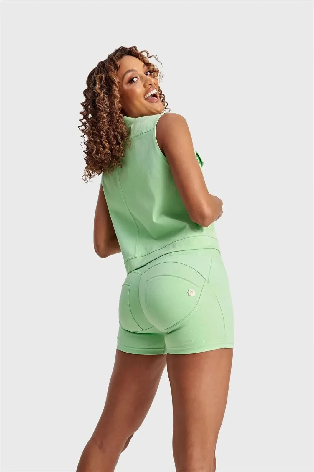Pastel Vest - Green - Image 7