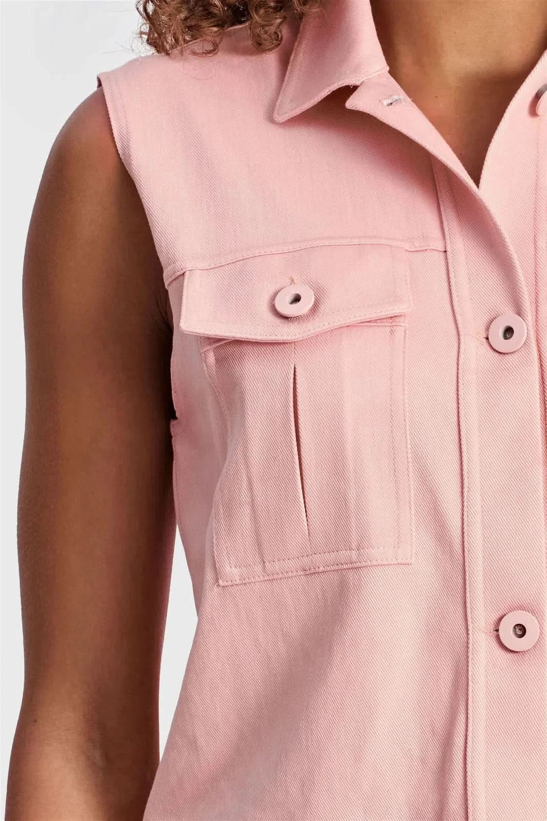 Pastel Vest - Pink - Image 8