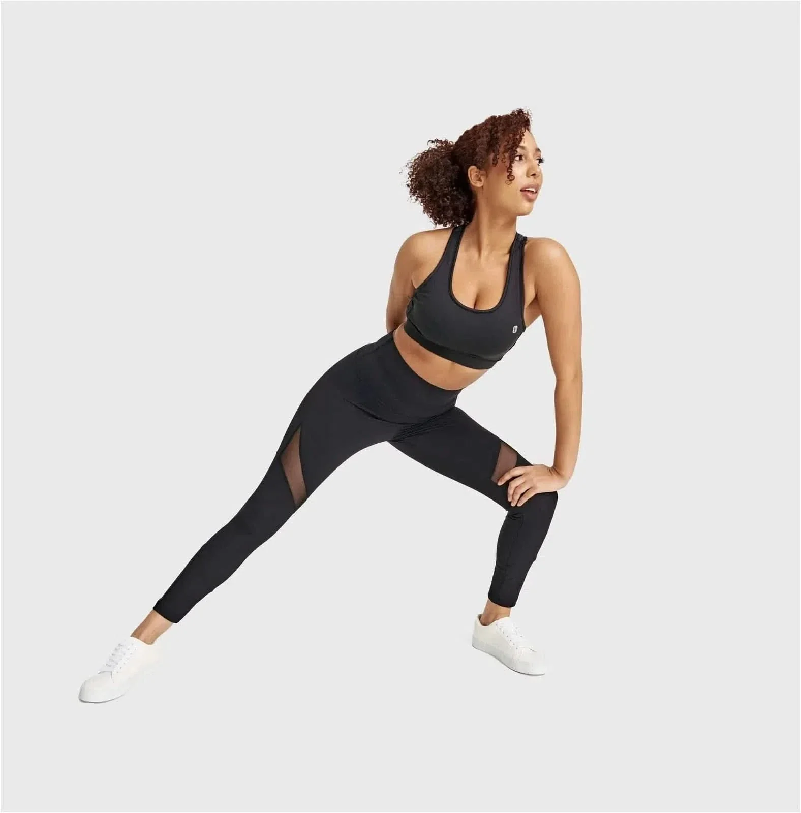 Sports Bra Animalier Print Back - Black - Image 6