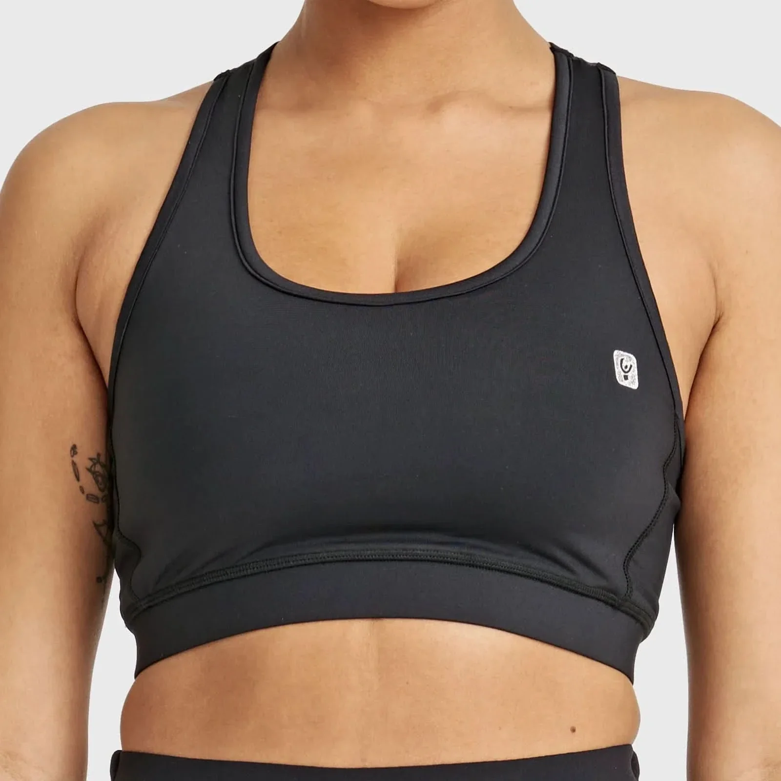 Sports Bra Animalier Print Back - Black - Image 8