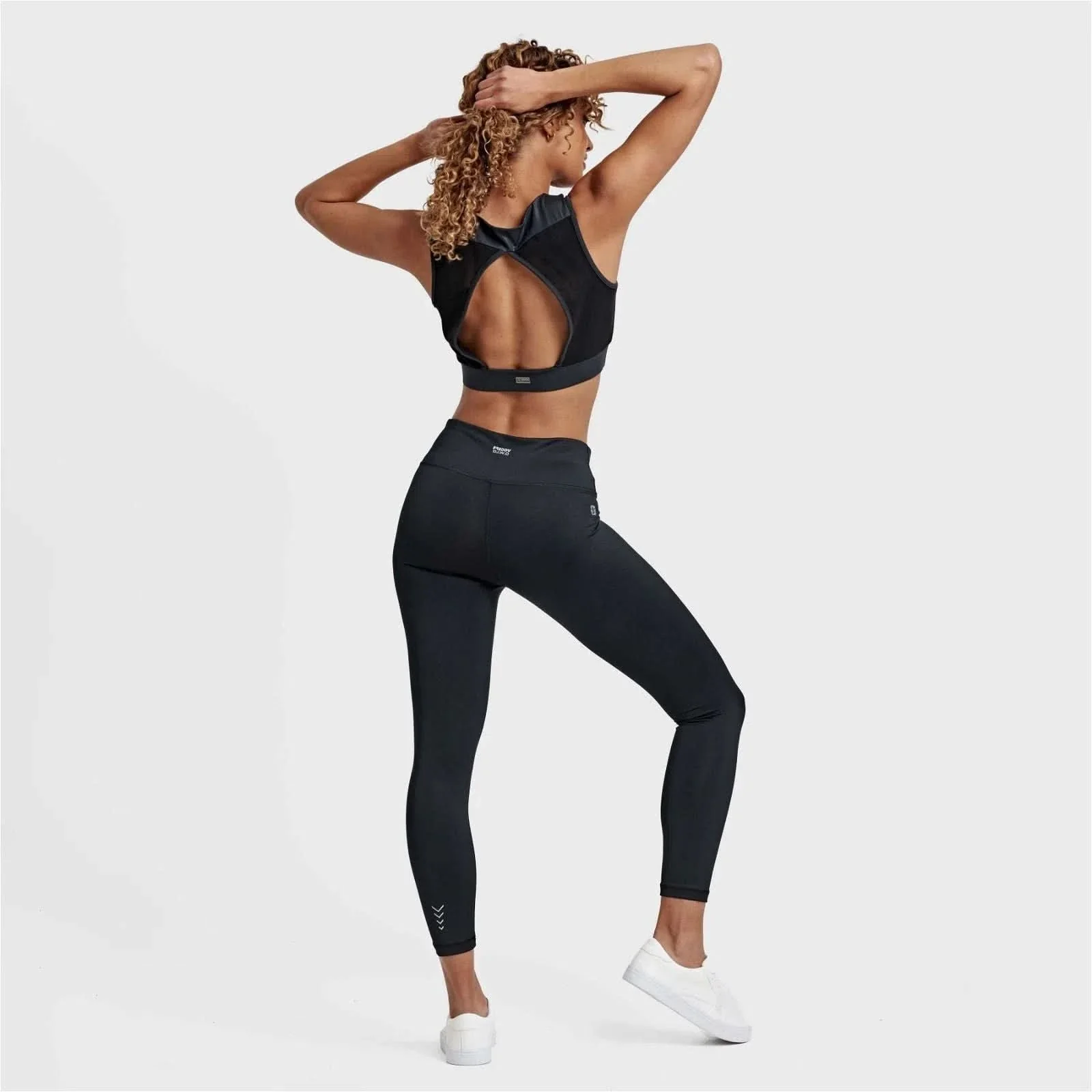 Sports Crop with Mesh Back - Black - Image 8