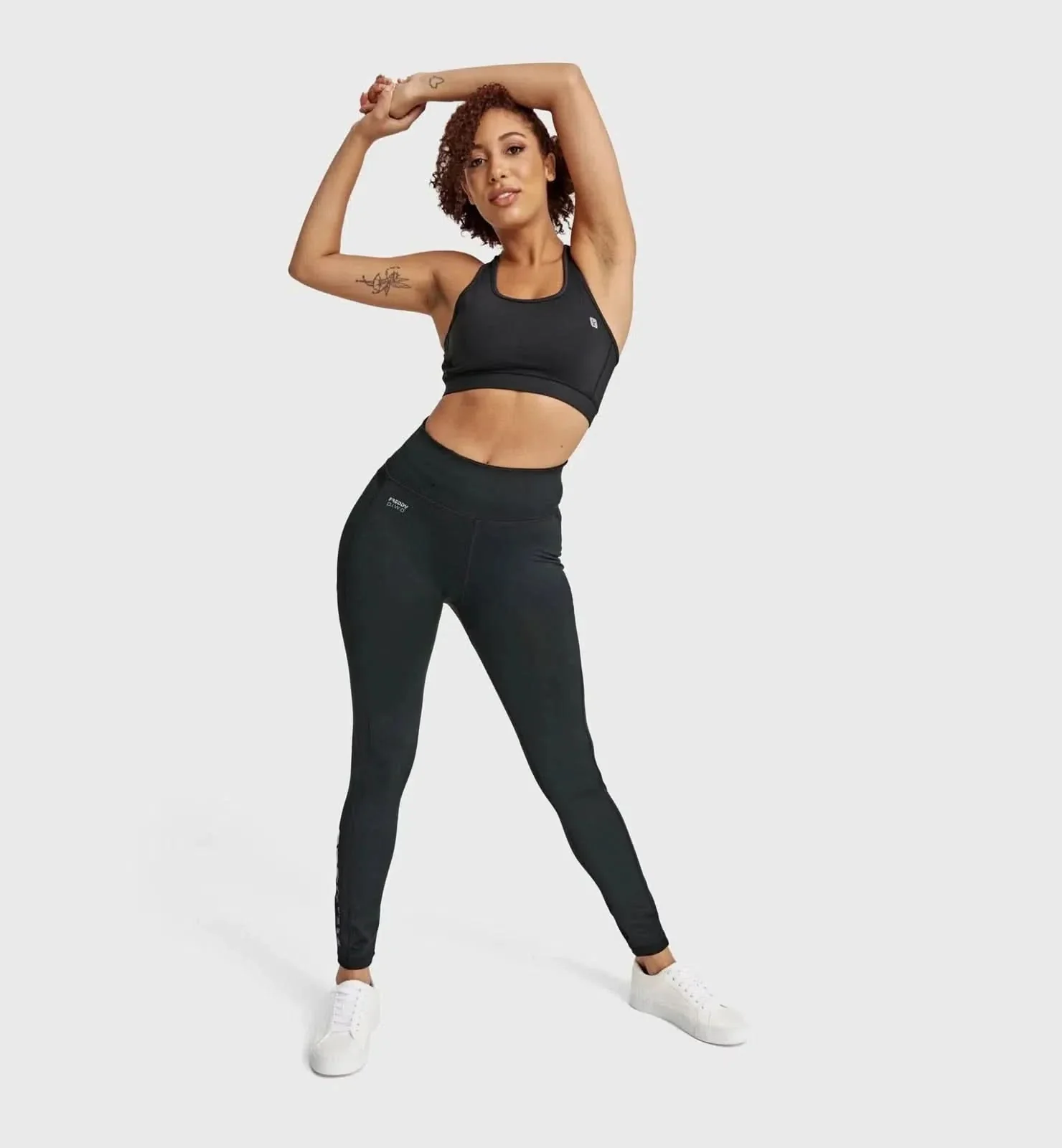 WRUP Diwo Sport - High Waisted - 7/8 Length - Black - Image 6