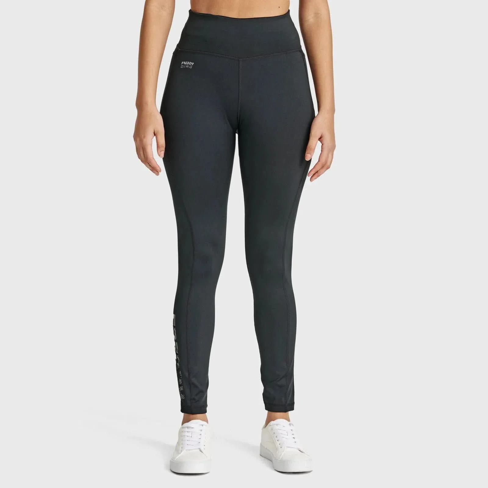 WRUP Diwo Sport - High Waisted - 7/8 Length - Black - Image 8