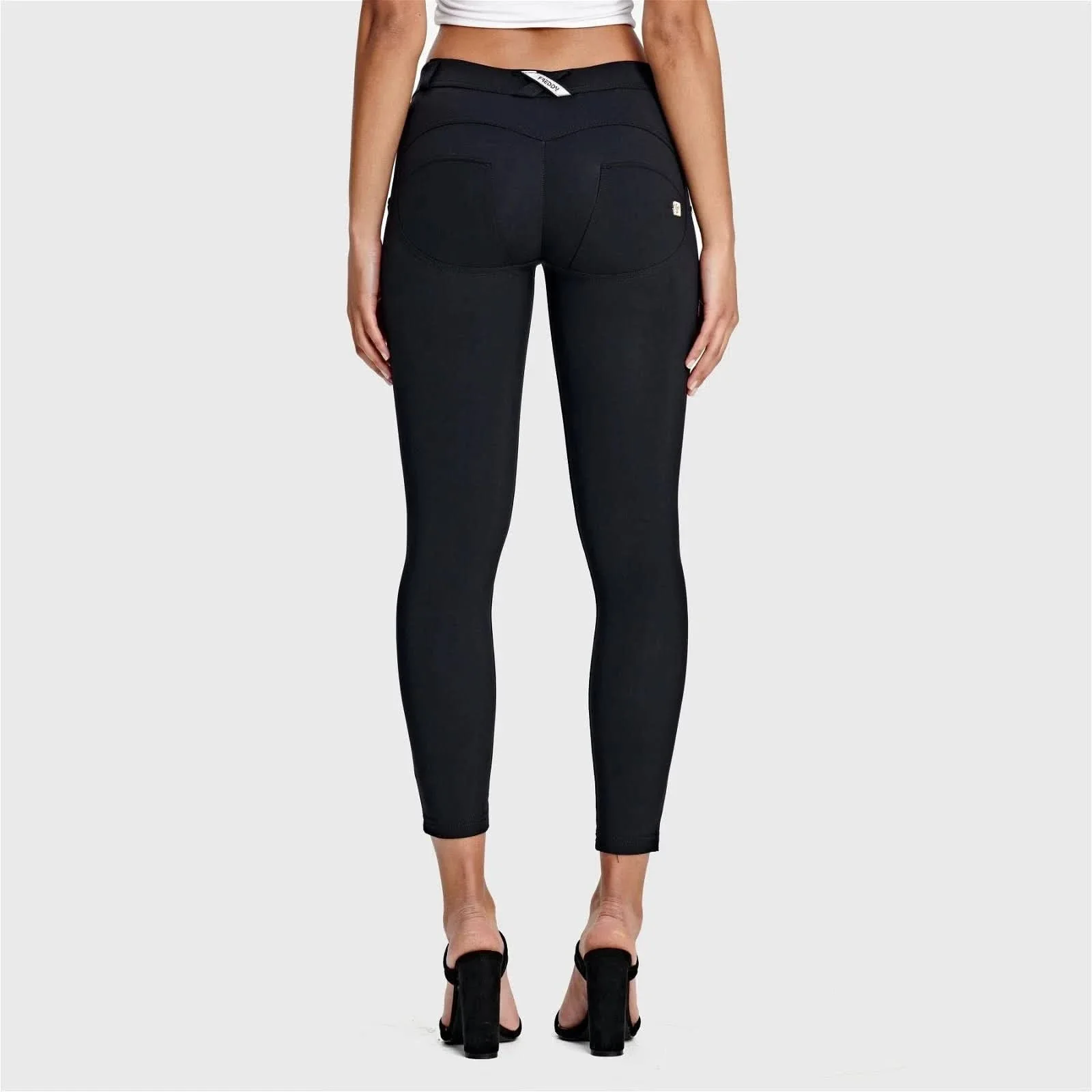 WRUP Diwo Pro - Mid Rise - 7/8 Length - Black - Image 3