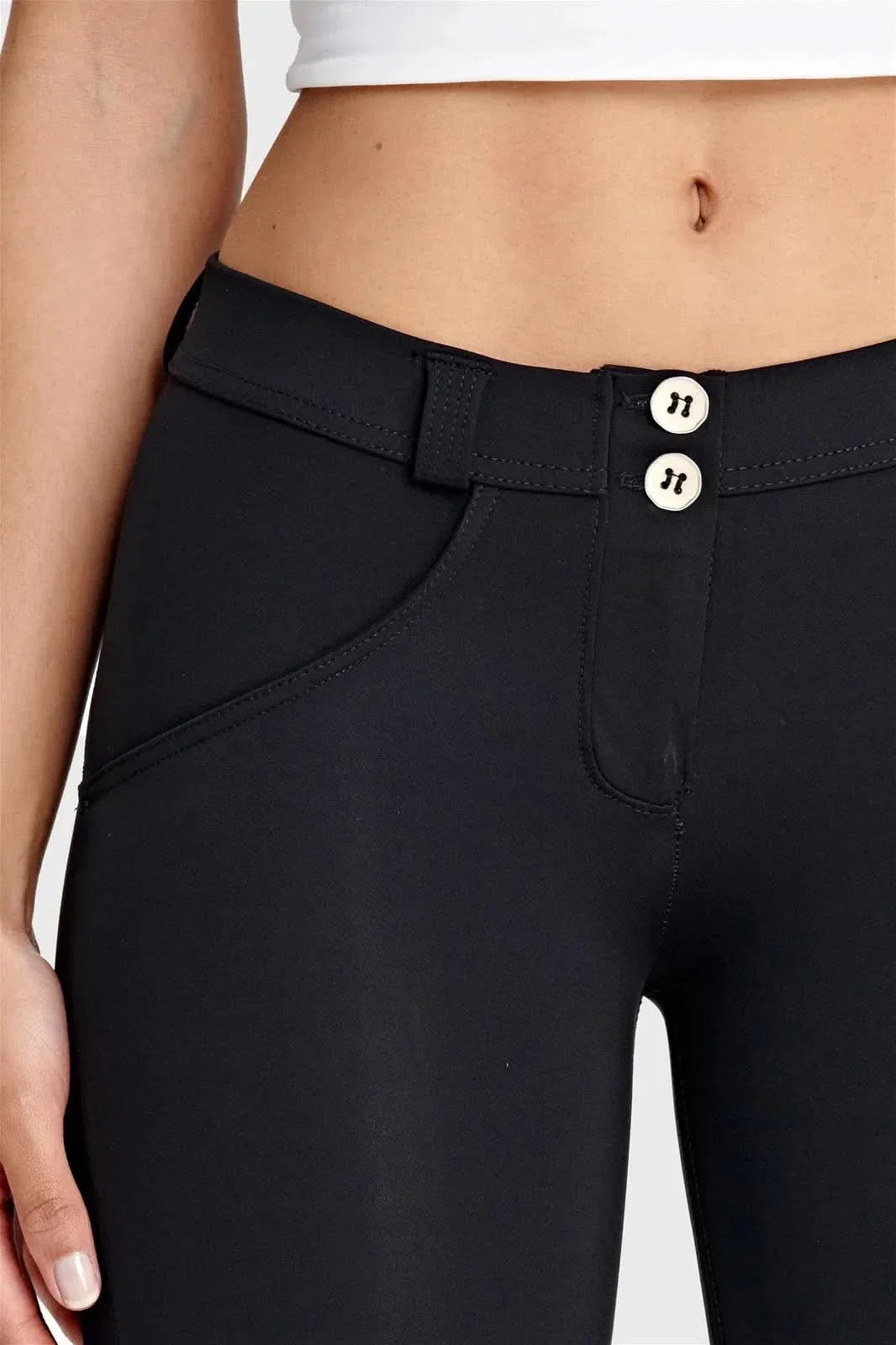 WRUP Diwo Pro - Mid Rise - 7/8 Length - Black - Image 6