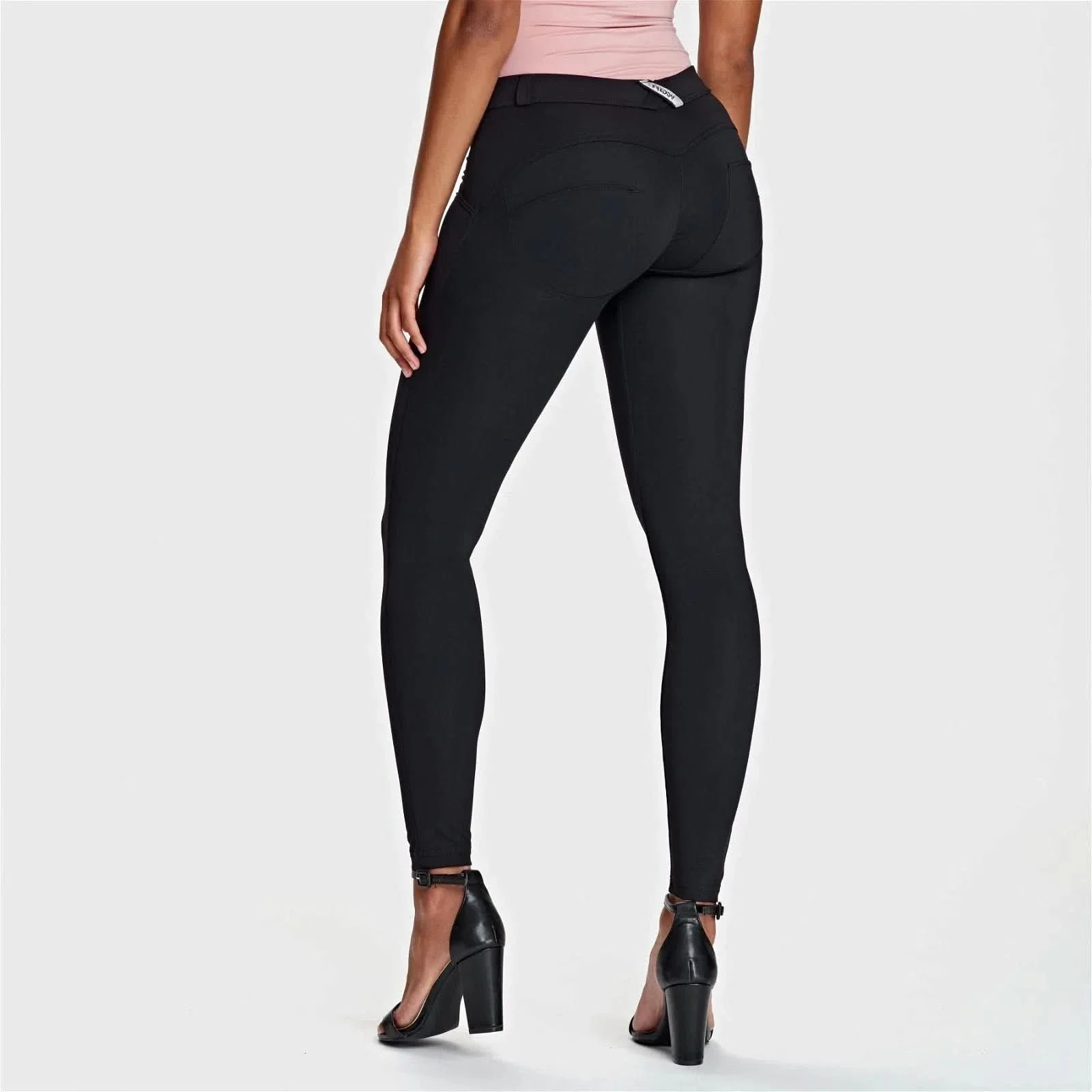 WRUP Diwo Pro - Mid Rise - Full Length - Black - Image 3