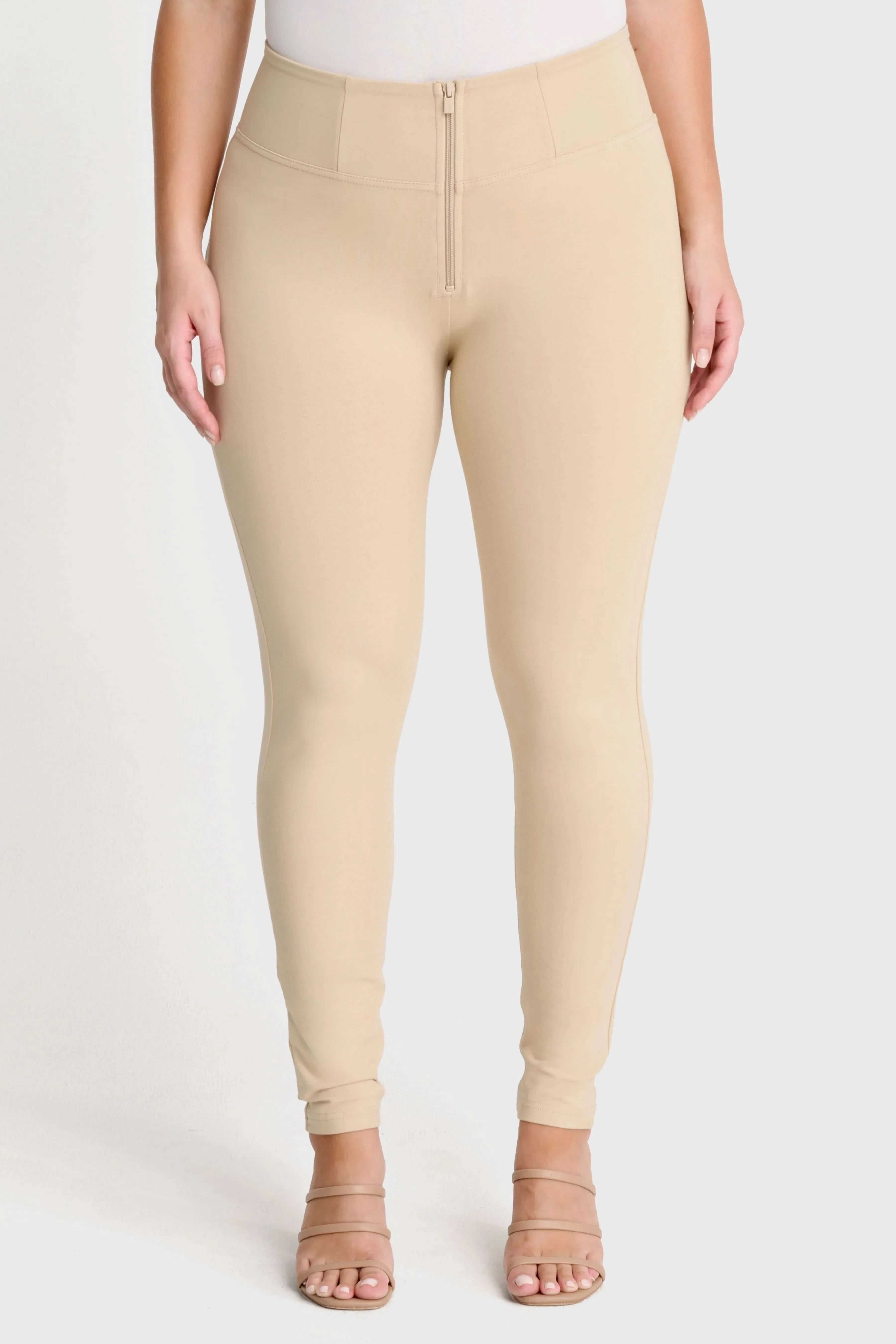 WRUP Fashion - High Waisted - Full Length - Sand - Image 5